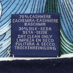 Hermes Tulipomanie Triangle Jean Shawl Scarf — view 3