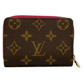 Louis Vuitton Bifold Wallet Monogram Portefeuille Lou Fuchsia