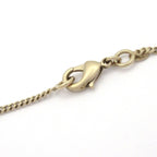 Chanel Necklace Champagne Gold CC Logo Ball — view 4