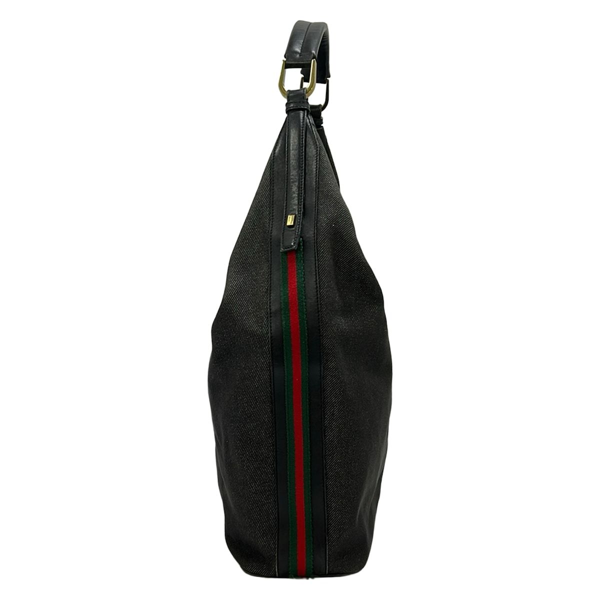 Gucci Shoulder Bag Sherry Black Leather — view 2