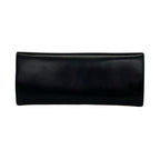Fendi Handbag Black Dark Brown Pecan Wood Handle Leather — view 5