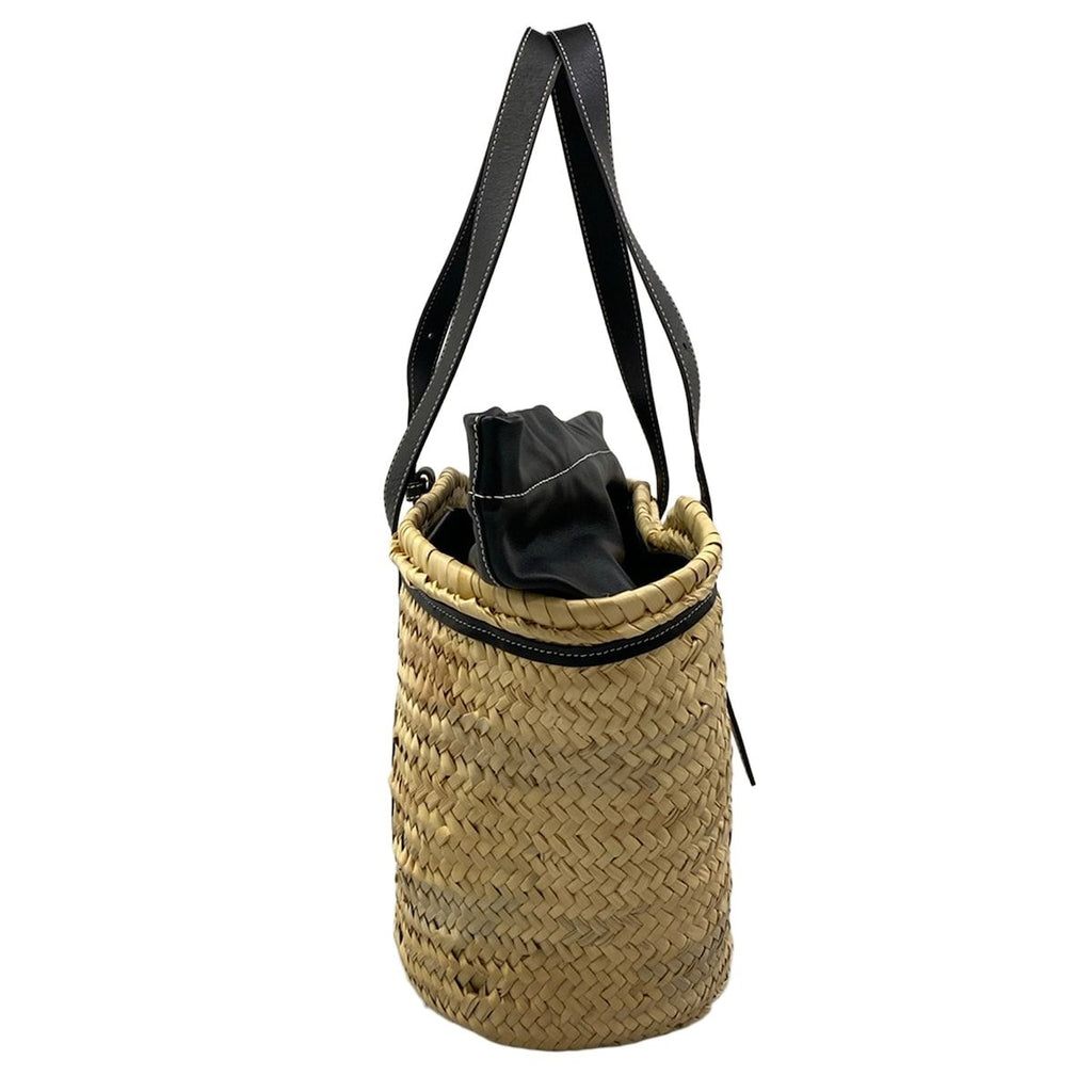 Loewe Tote Basket Beige Black Leather — view 4
