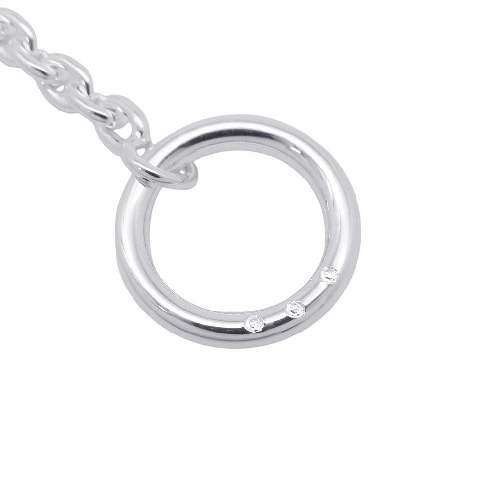 Hermes Necklace Chaine D'ancre Farandole Silver 80 — view 7