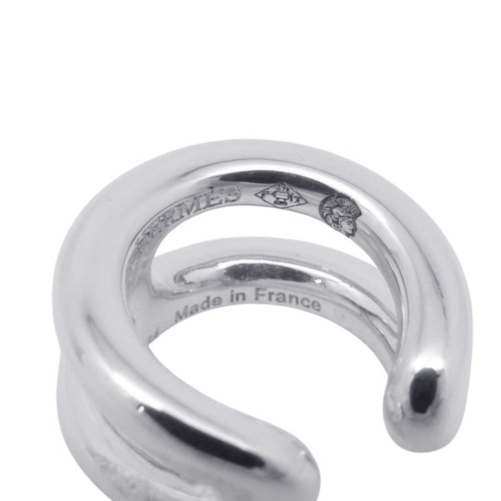 Hermes Chaine D'ancre Punk Earrings 925 Sterling Silver — view 6