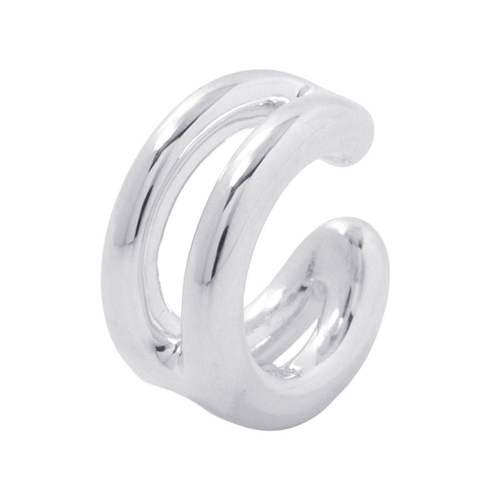 Hermes Chaine D'ancre Punk Earrings 925 Sterling Silver
