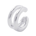 Hermes Chaine D'ancre Punk Earrings 925 Sterling Silver