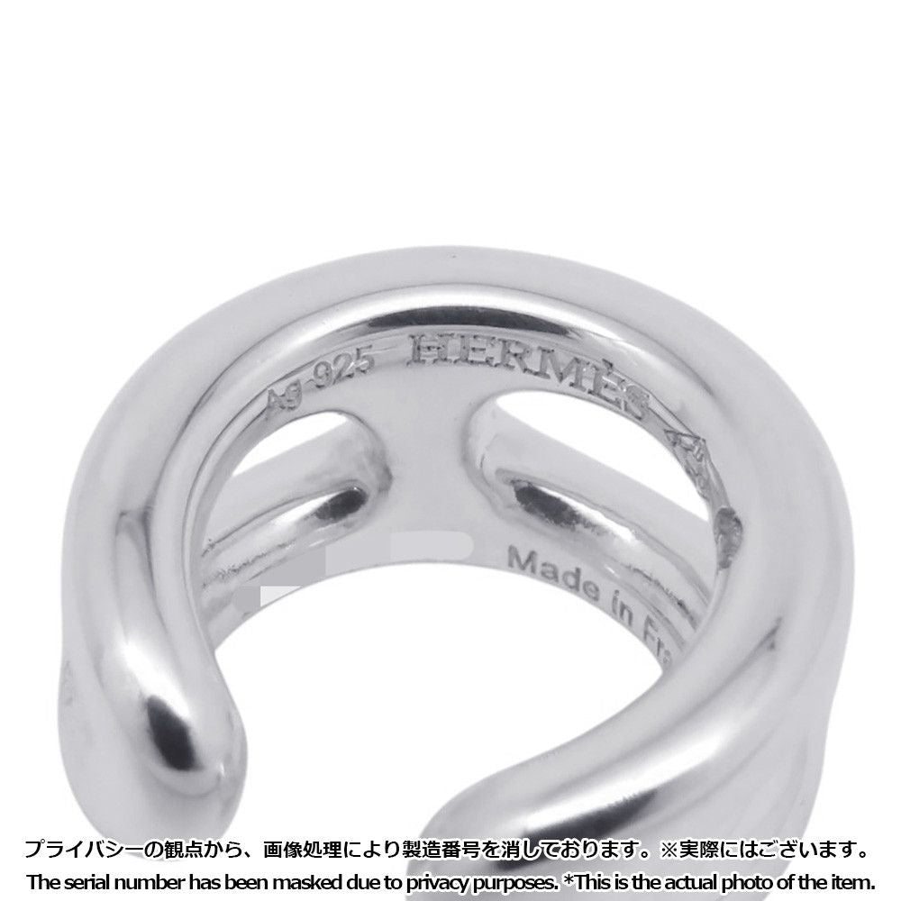 Hermes Chaine D'ancre Punk Earrings 925 Sterling Silver — view 5