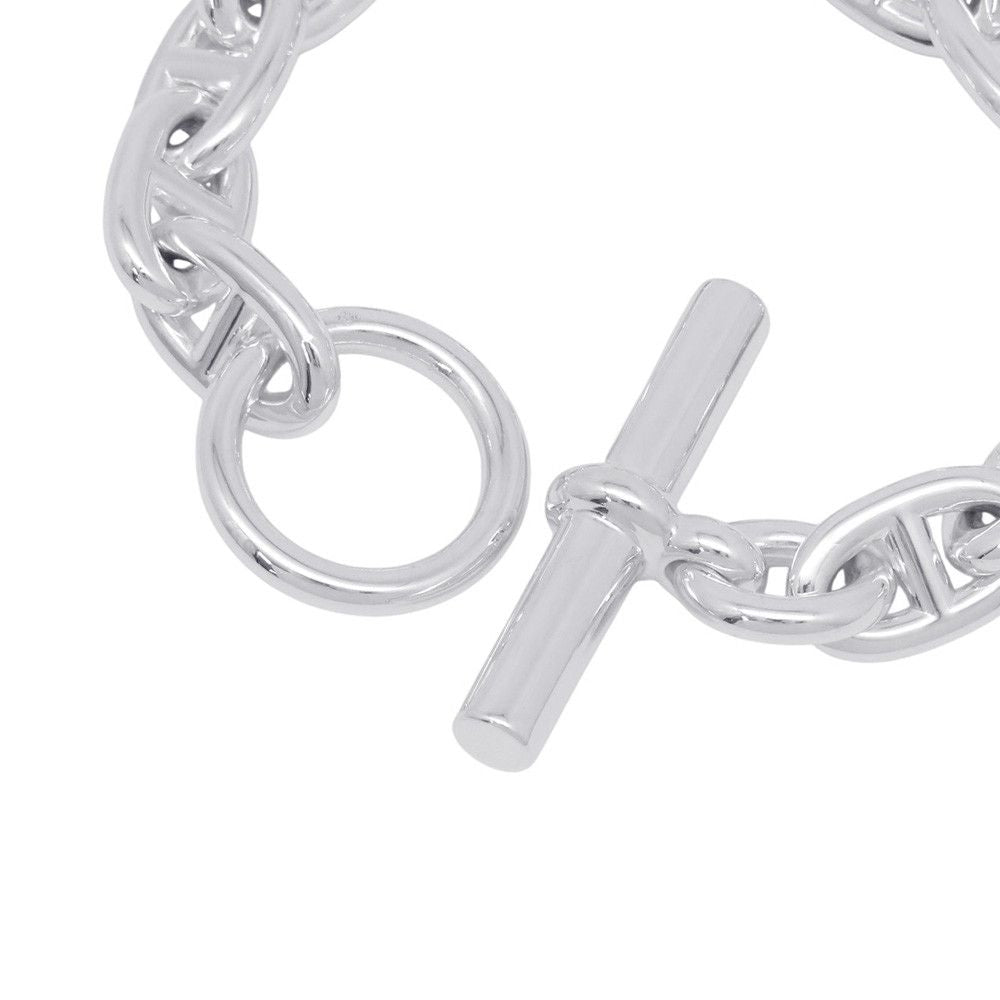 Hermes Bracelet Chaine D'ancre Frame Silver — view 4