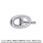 Hermes Earrings Farandole Chaine D'ancre Motif TPM Silver Stud — view 7