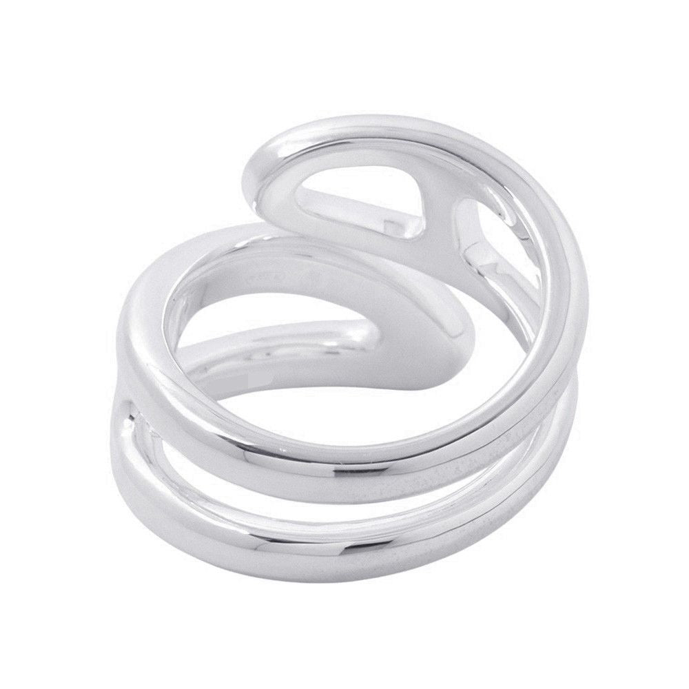 Hermes Ring Chaine D'ancre Twist Punk PM 925 Sterling Silver — view 3