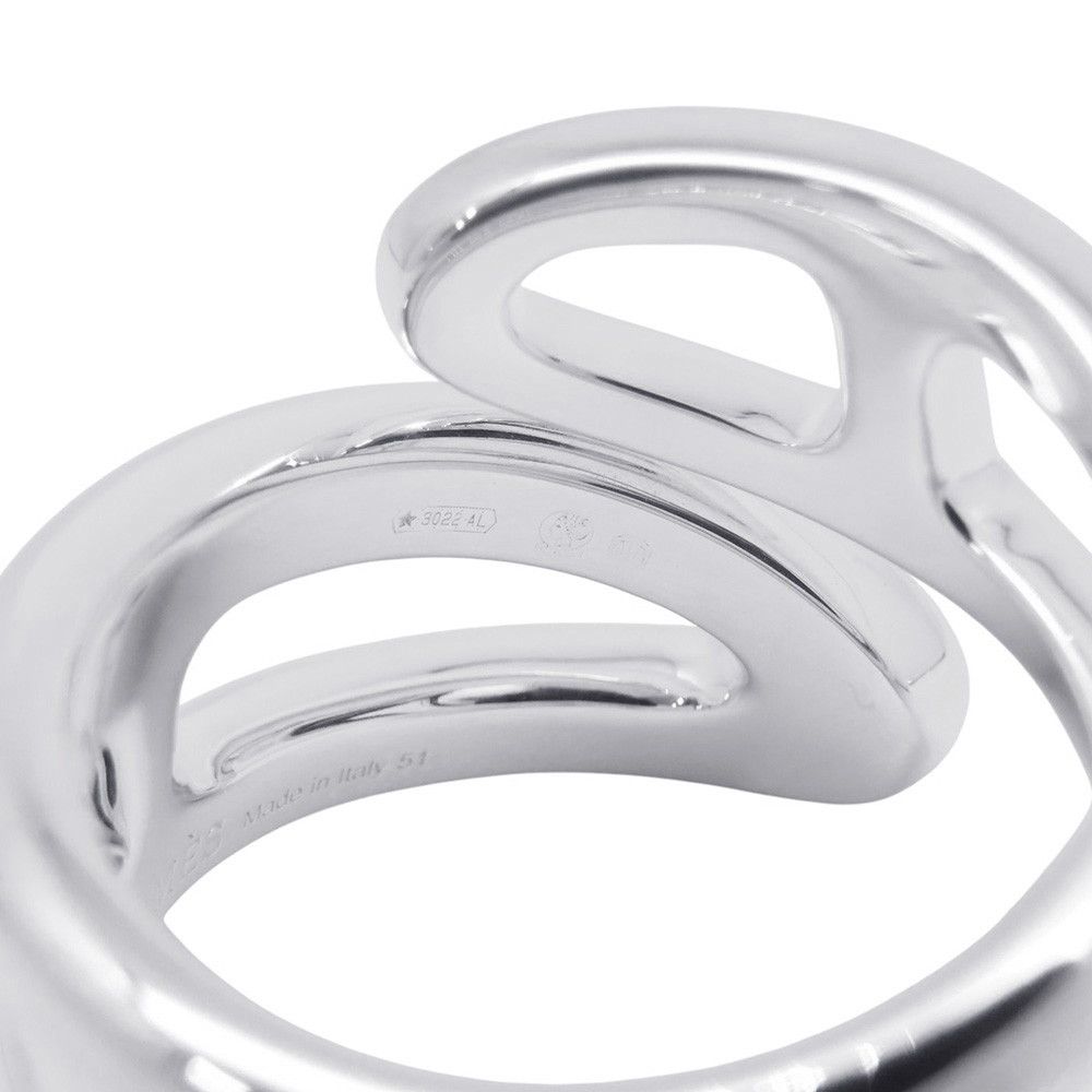 Hermes Ring Chaine D'ancre Twist Punk PM 925 Sterling Silver — view 7