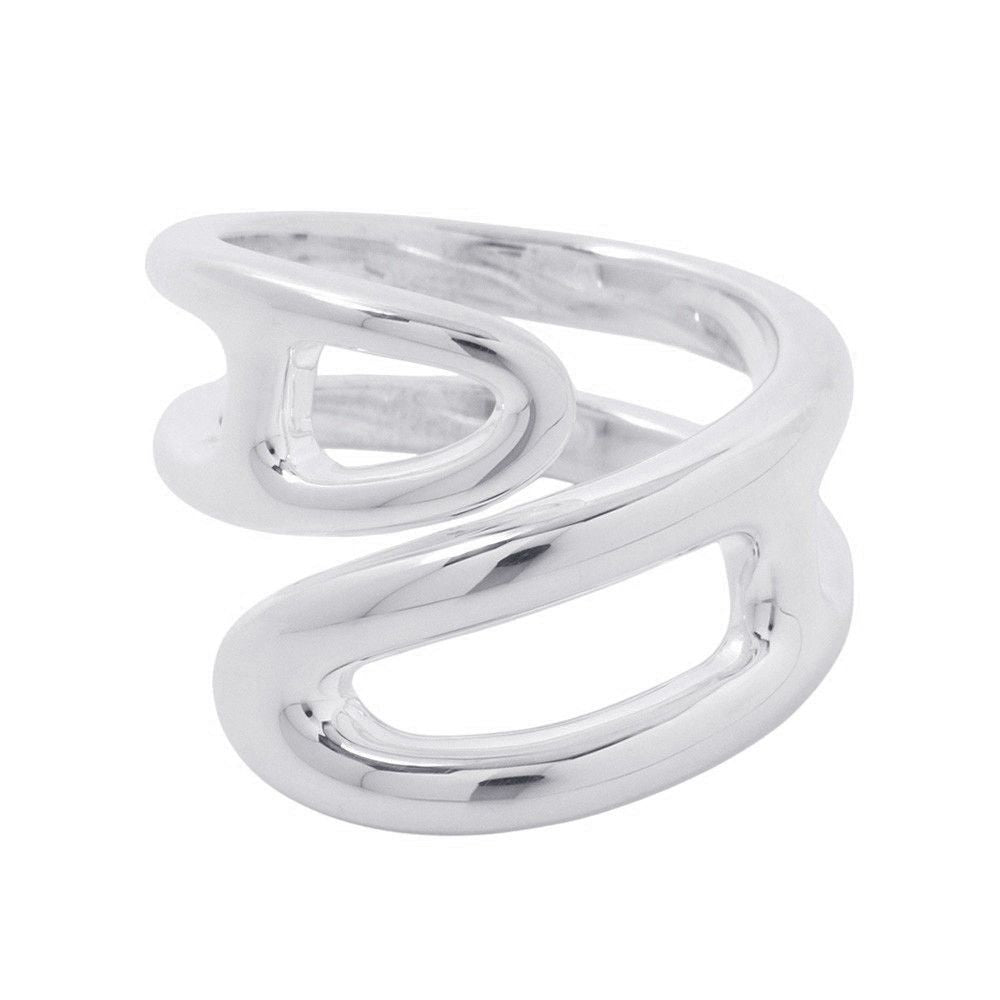 Hermes Ring Chaine D'ancre Twist Punk PM 925 Sterling Silver