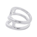 Hermes Ring Chaine D'ancre Twist Punk PM 925 Sterling Silver — view 2