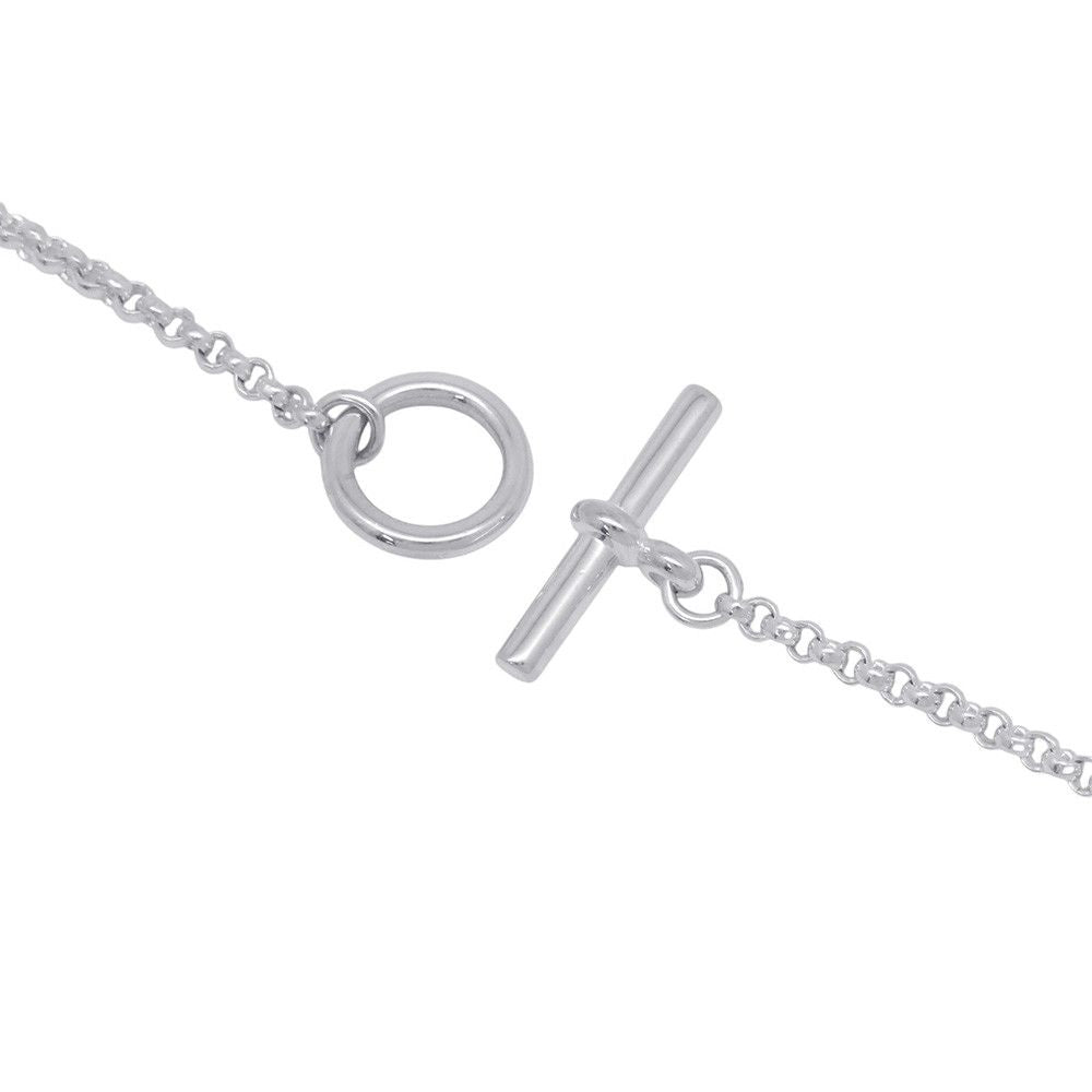 Hermes Necklace Chaine D'ancre Alea II Pendant 925 Sterling Silver GM — view 4