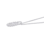 Hermes Necklace Chaine D'ancre Alea II Pendant 925 Sterling Silver GM — view 2