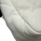 Chanel Chain Shoulder Bag 19 Flap CC Logo Lambskin White — view 6