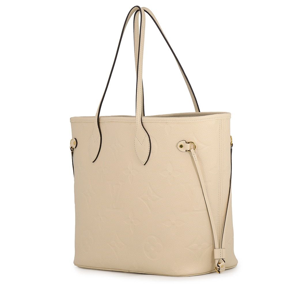 Louis Vuitton Tote Monogram with Empreinte Neverfull MM Shoulder Bag Pouch — view 2