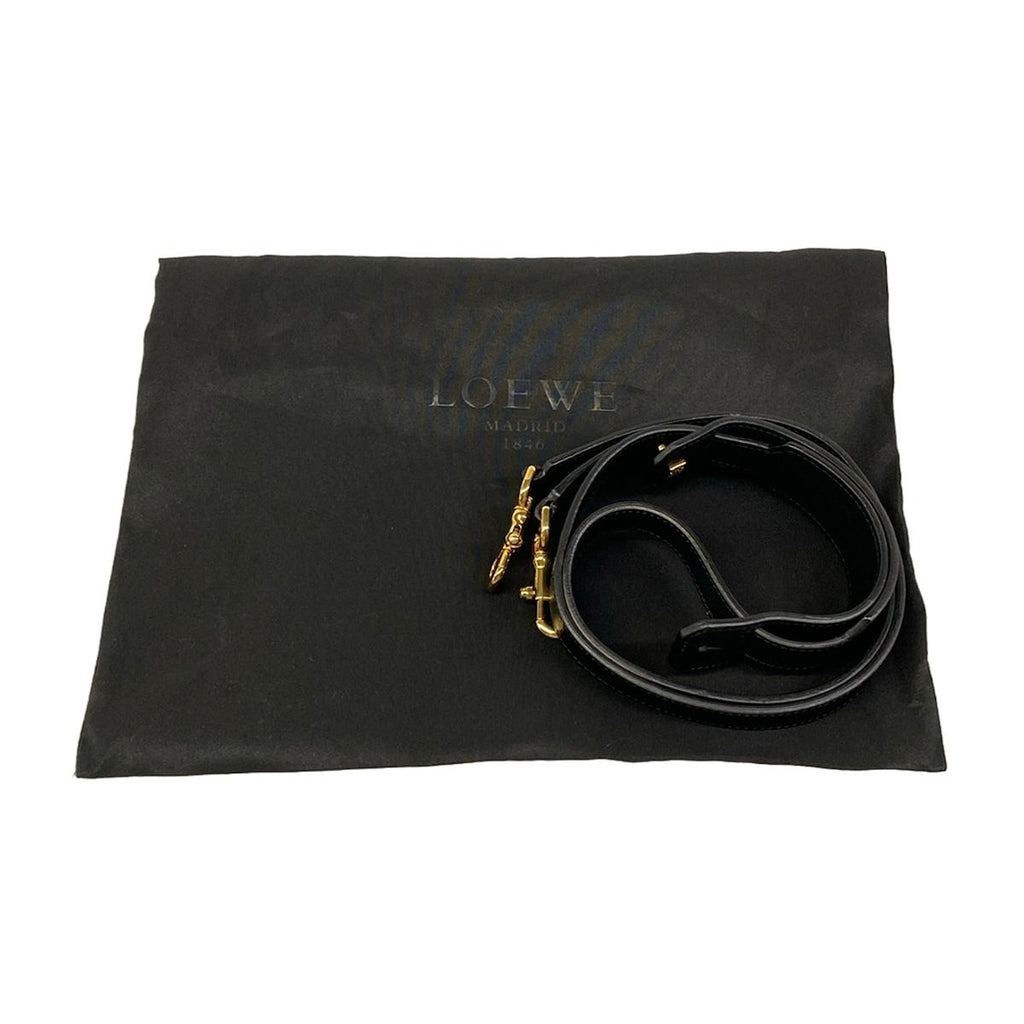 Loewe Amazona 23 Black Mini Bag Leather — view 8
