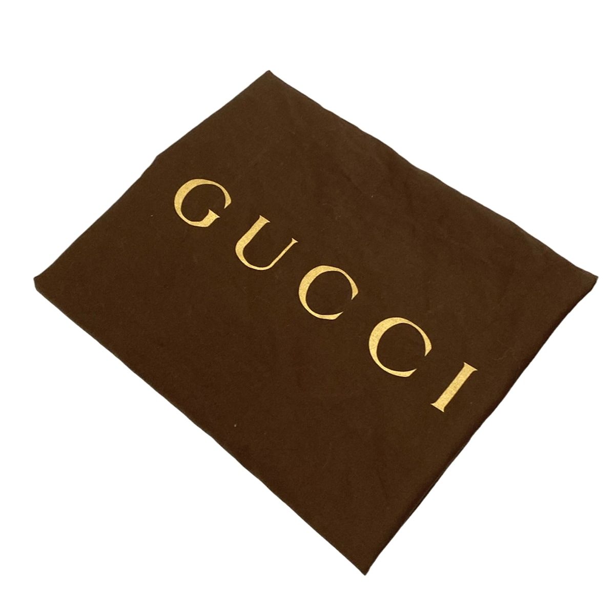 Gucci Tote GG Pattern Bamboo Dark Brown Black Leather — view 8