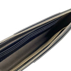 Gucci Clutch GG Plus Supreme Eden Strap Gray Beige Black Multi Leather — view 7