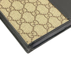Gucci Clutch GG Plus Supreme Eden Strap Gray Beige Black Multi Leather — view 6