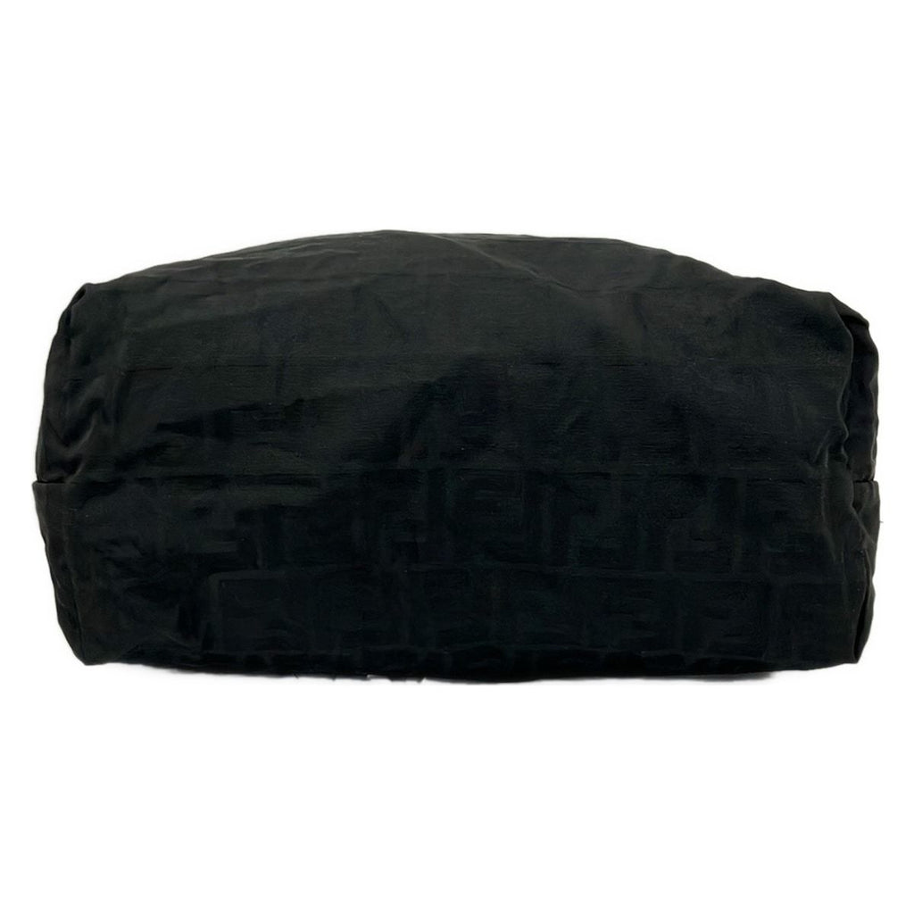 Fendi Tote Roll Zukka Black Leather — view 5