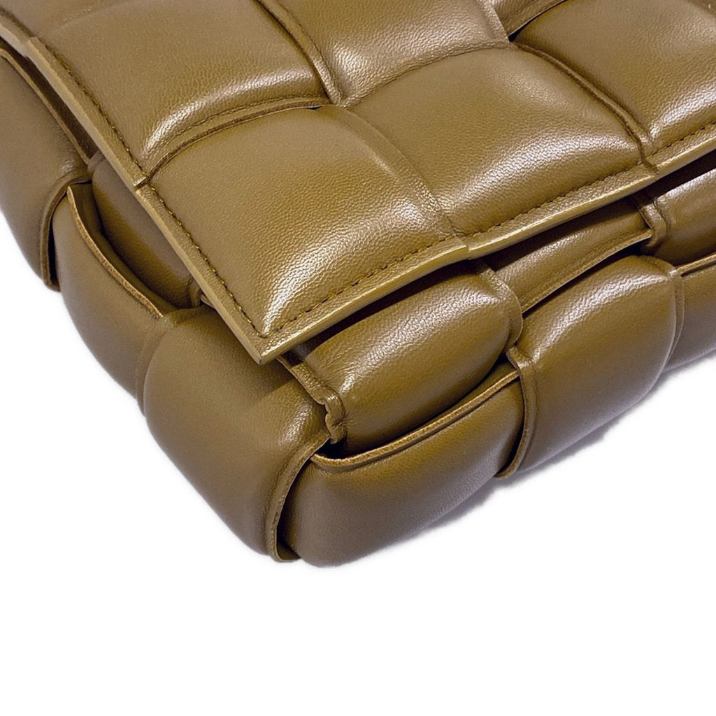 Bottega Veneta Shoulder Bag Padded Cassette Brown Leather — view 6