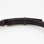 Gucci Mesh Leather Brown Belt — view 4