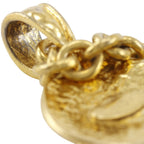 Chanel CC Logo Vintage Gold Plated Necklace — view 6