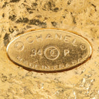 Chanel CC Logo Vintage Gold Plated Necklace — view 9