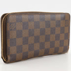 Louis Vuitton Zippy Wallet Damier Canvas Brown — view 3