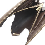 Louis Vuitton Zippy Wallet Damier Canvas Brown — view 7