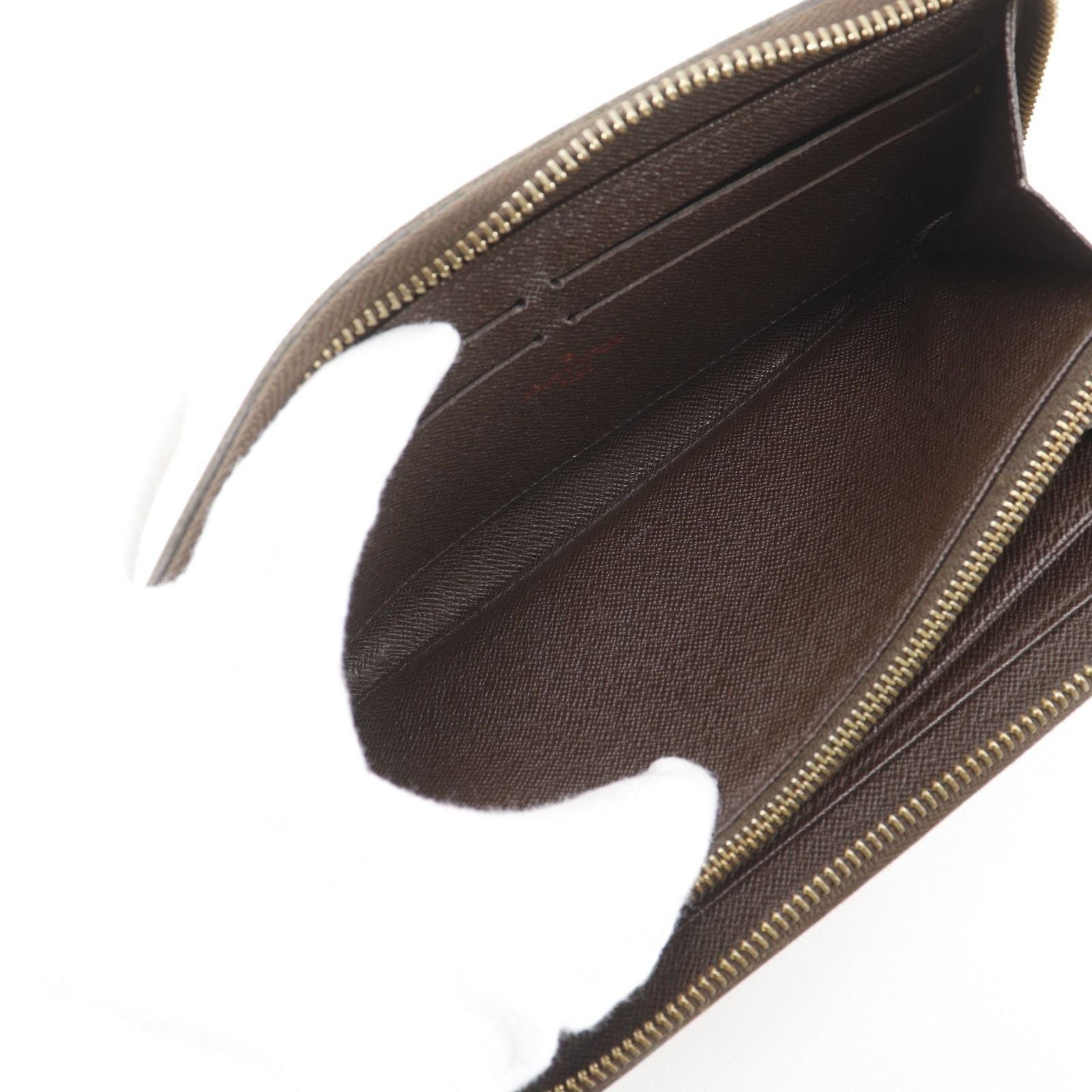 Louis Vuitton Zippy Wallet Damier Canvas Brown — view 5