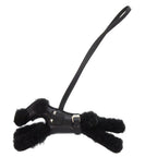 Hermes Buddy Thor Black Shearling Anumiro Bag Charm