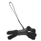 Hermes Buddy Thor Black Shearling Anumiro Bag Charm — view 3