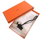 Hermes Buddy Shearling Anumiro Black Bag Charm — view 2