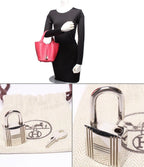 Hermes Handbag Silver Picotin Lock PM — view 9