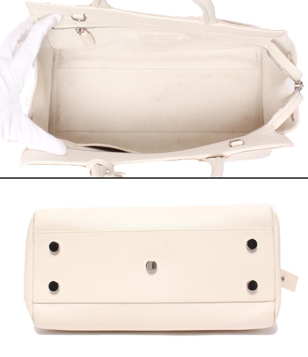 Saint Laurent Paris 2-Way Shoulder Bag Crossbody Cabas Rib Gauche — view 4