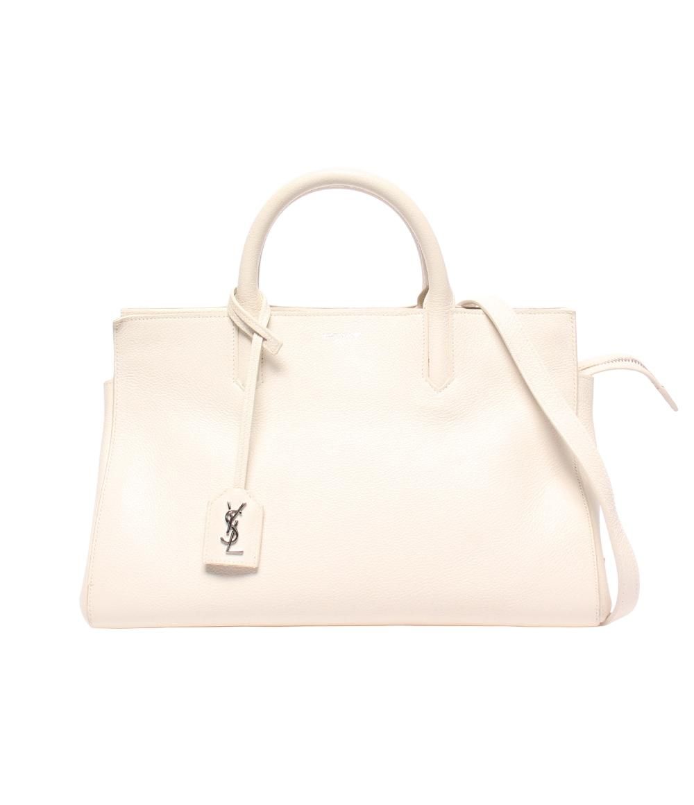 Saint Laurent Paris 2-Way Shoulder Bag Crossbody Cabas Rib Gauche