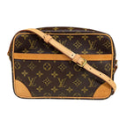 Louis Vuitton Trocadero 27 Monogram Shoulder Bag Canvas Brown