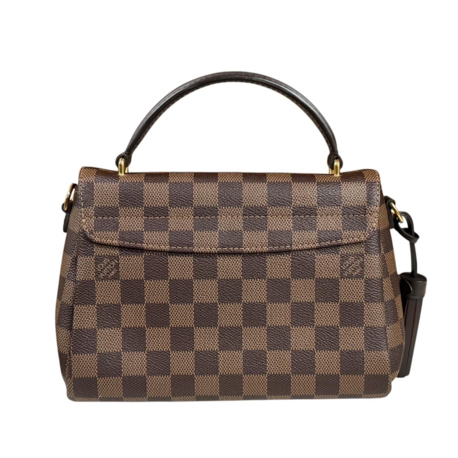 Louis Vuitton Damier Shoulder Bag Damiercanvas Brown Second — view 3