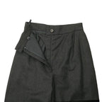 Chanel Vintage Pants 38 CC Logo Button High Waist Wide Trousers — view 3