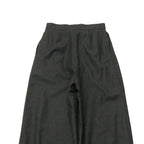 Chanel Vintage Pants 38 CC Logo Button High Waist Wide Trousers — view 5