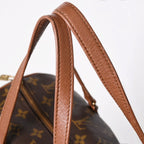 Louis Vuitton Papillon 30 GM Handbag Monogram Gold Tube Shape — view 4