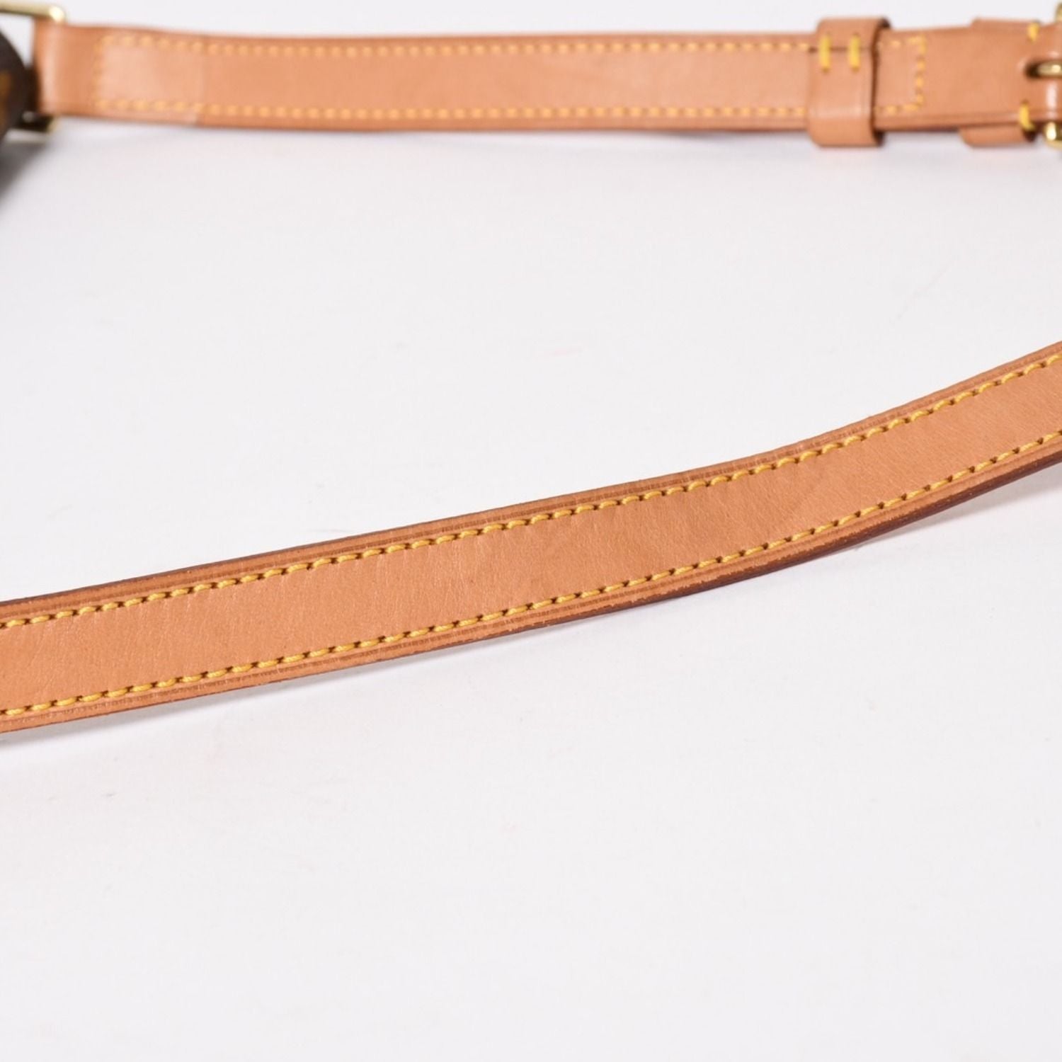 Louis Vuitton Musette Tango Shoulder Bag Monogram Canvas Brown Gold — view 7