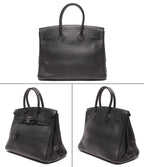 Hermes Handbag Silver Birkin 35 — view 2