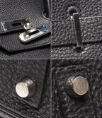 Hermes Handbag Silver Birkin 35 — view 8