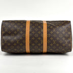 Louis Vuitton Keepall 45 Boston Bag Monogram Brown — view 2