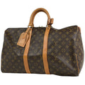 Louis Vuitton Keepall 45 Boston Bag Monogram Brown