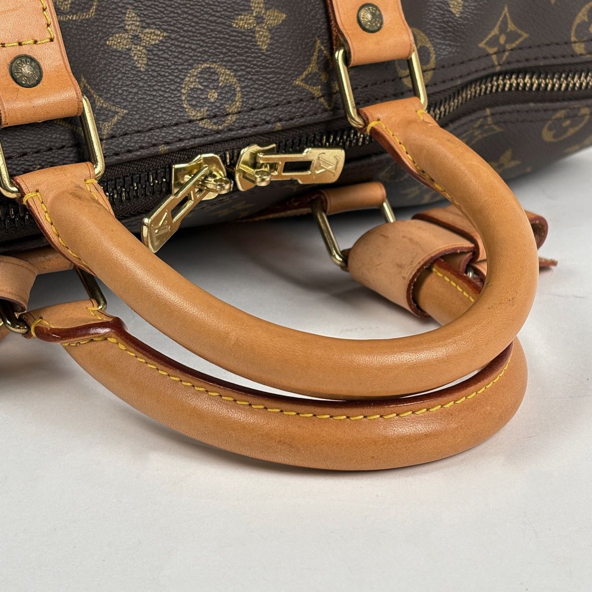 Louis Vuitton Keepall 45 Boston Bag Monogram Brown — view 8